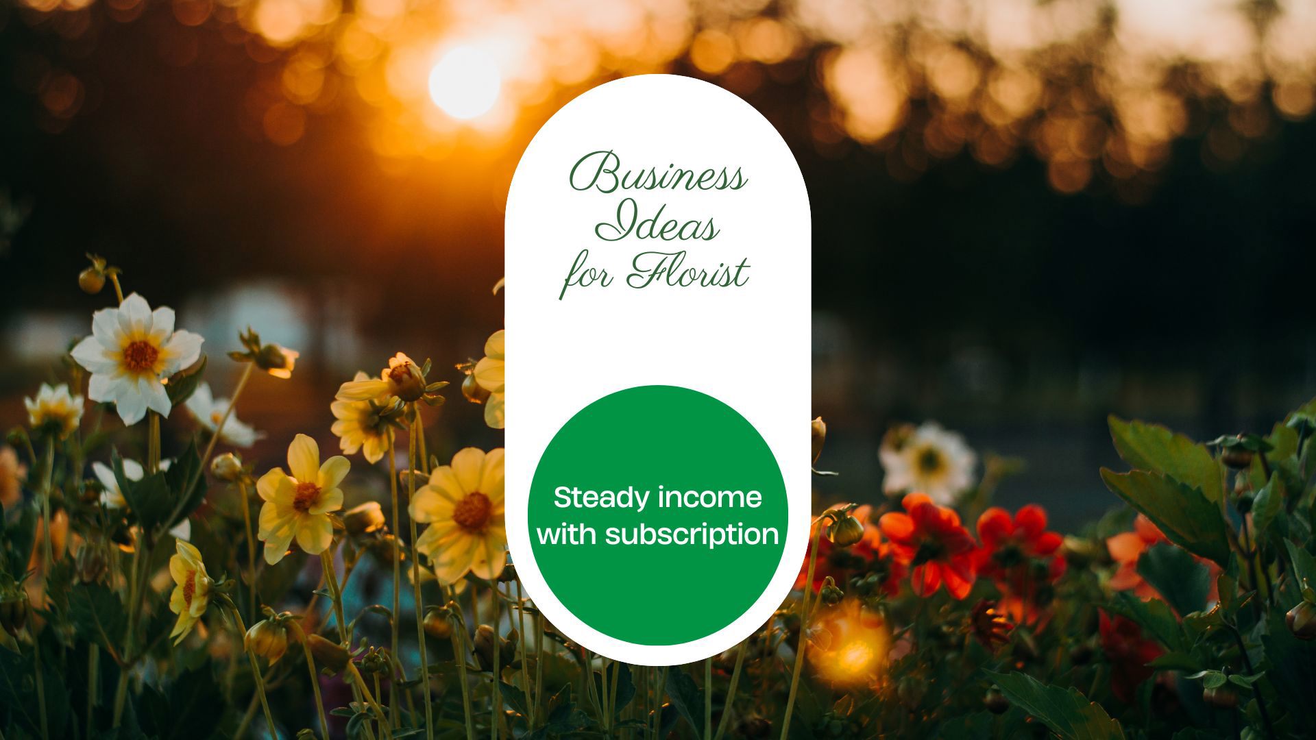 Generate Steady Income with a Flower Subscription Service