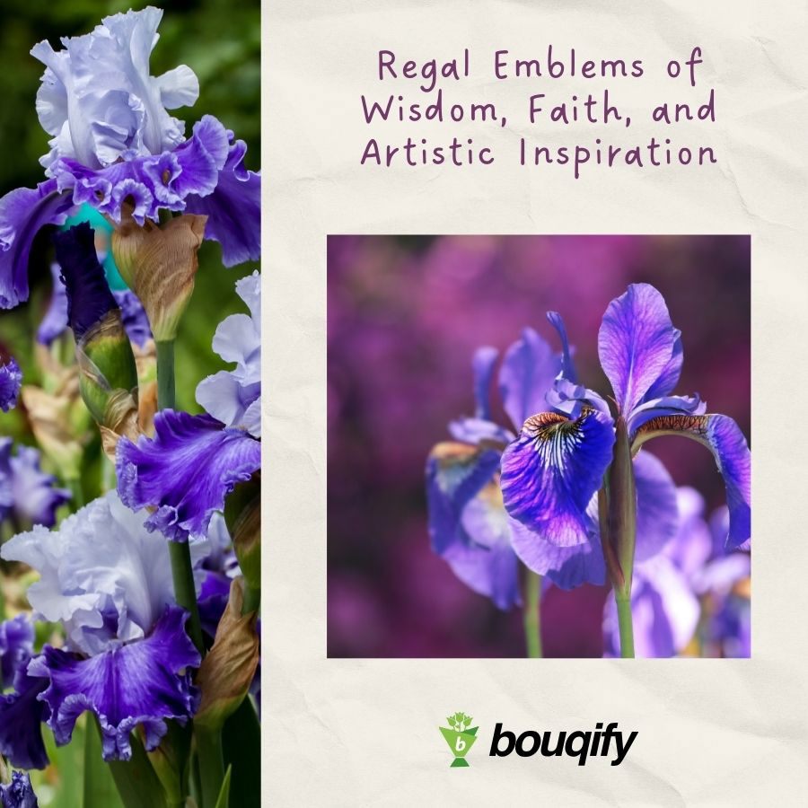 Iris Flowers - Bouqify