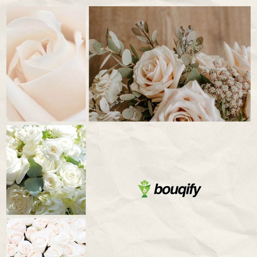 White Roses - Bouqify.com