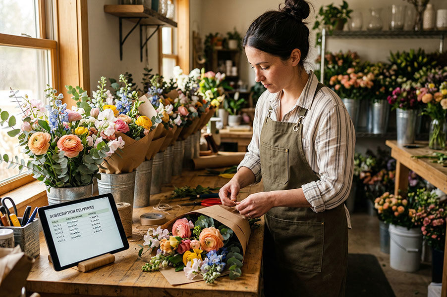 Build Predictable Income By Selling Weekly Bloom Subscriptions Online