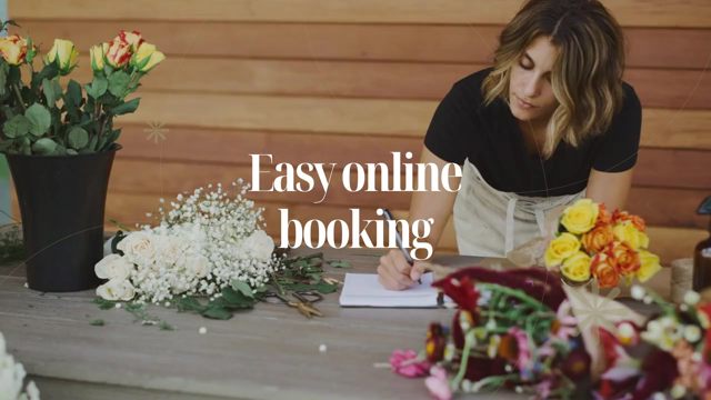 Easy Online Booking for Your Flower Shop: Streamline Your Operations and Boost Customer Satisfaction